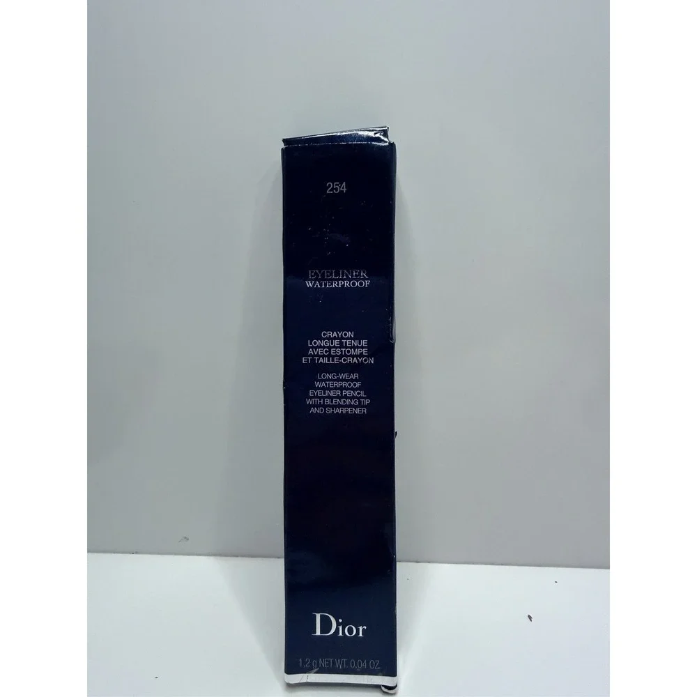 DIOR EYELINER WATERPROOF LONG-WEAR WATERPROOF EYELINER PENCIL 1.2G #254 NIB